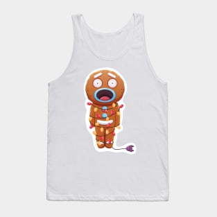 Christmas Sticker, Ginger Man Sticker Tank Top